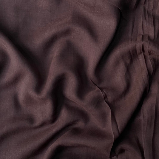 Crinkle Lawn - Dark Brown