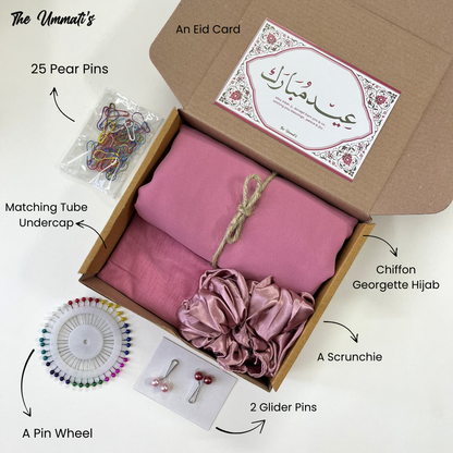 Eid Gift Box - Coral Pink
