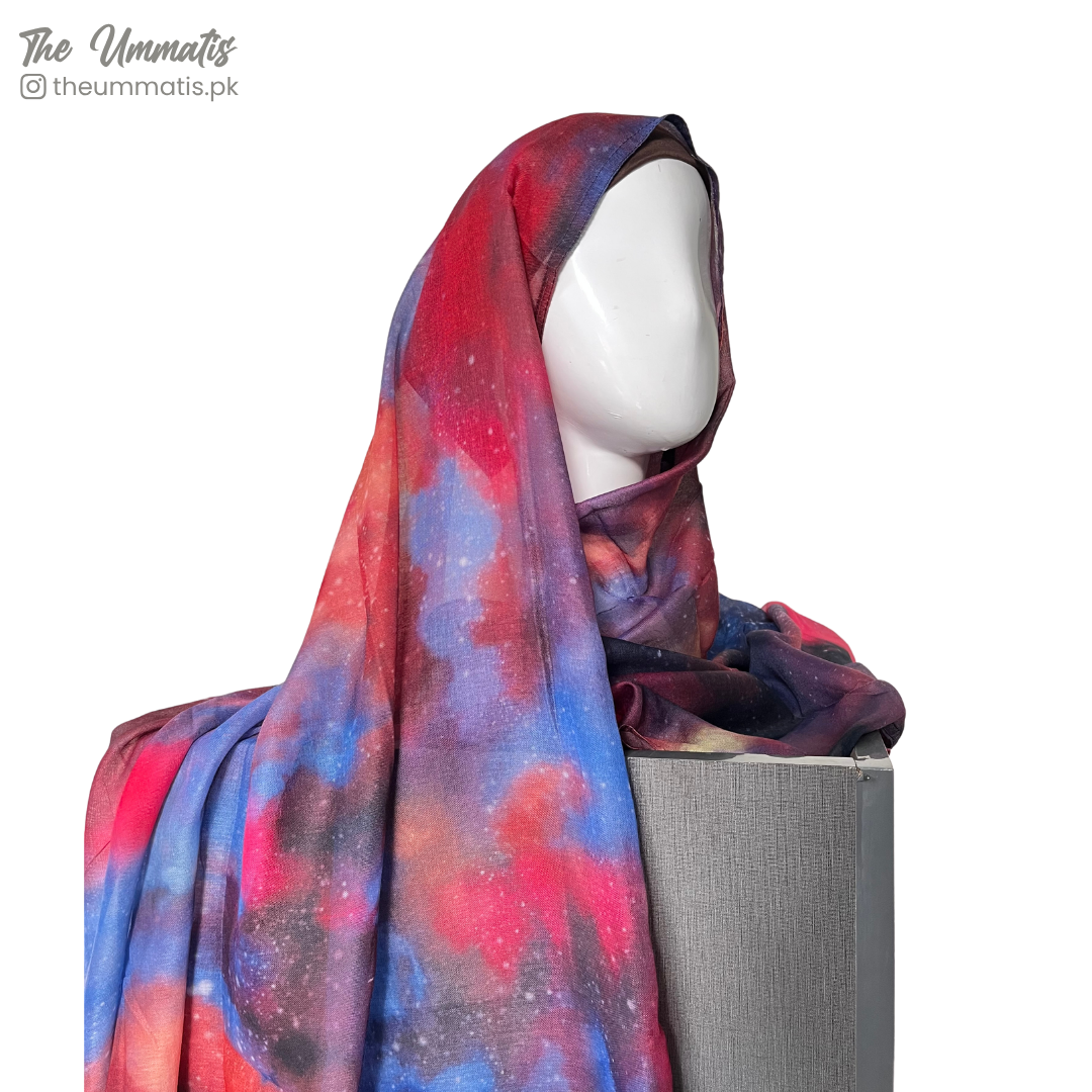 Modal-like Lawn Hijab - Galaxy