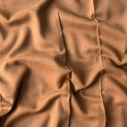 Crinkle Lawn - Caramel