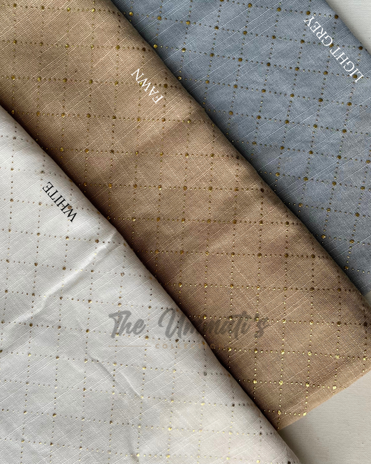 Embossed Gold Hijabs