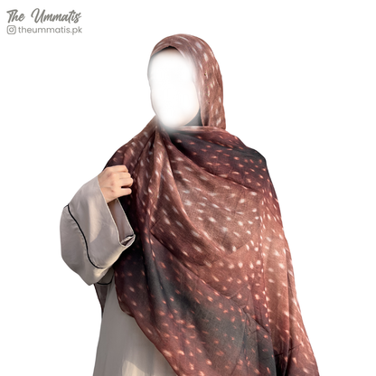 Printed Hijabs - Deer Print
