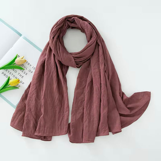 Crush Cotton - Rose Tan