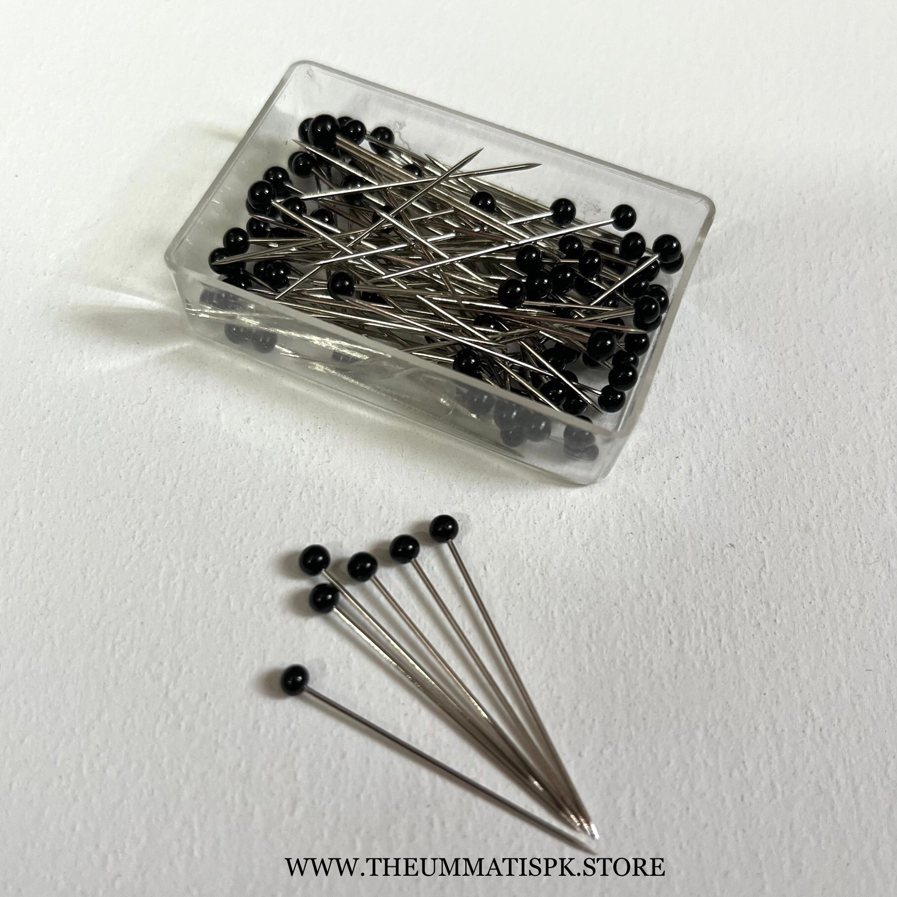 Pin Set Mini Mini Straight Pins (Box of 100) – The Ummatis PK - Pakistan's Premium ...
