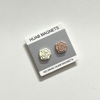 Rose Magnetic Pins (2 Pair)