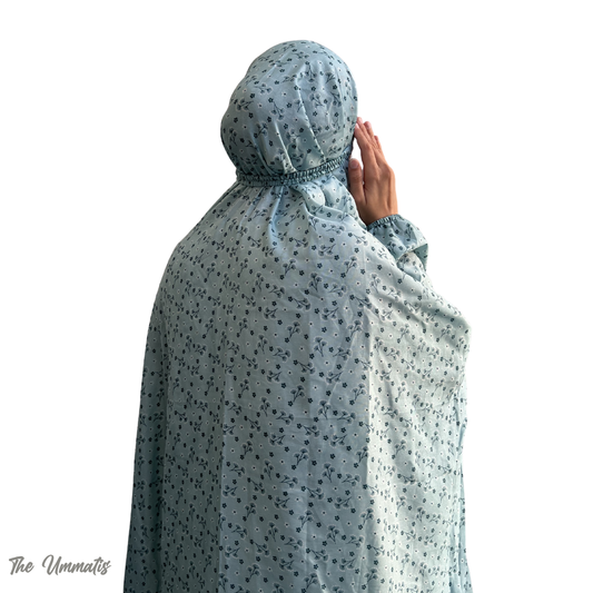 Namaz Chadar - Summer Pastels Blue