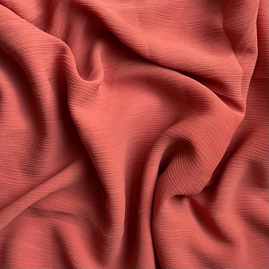 Crepe Georgette - Peach Pink