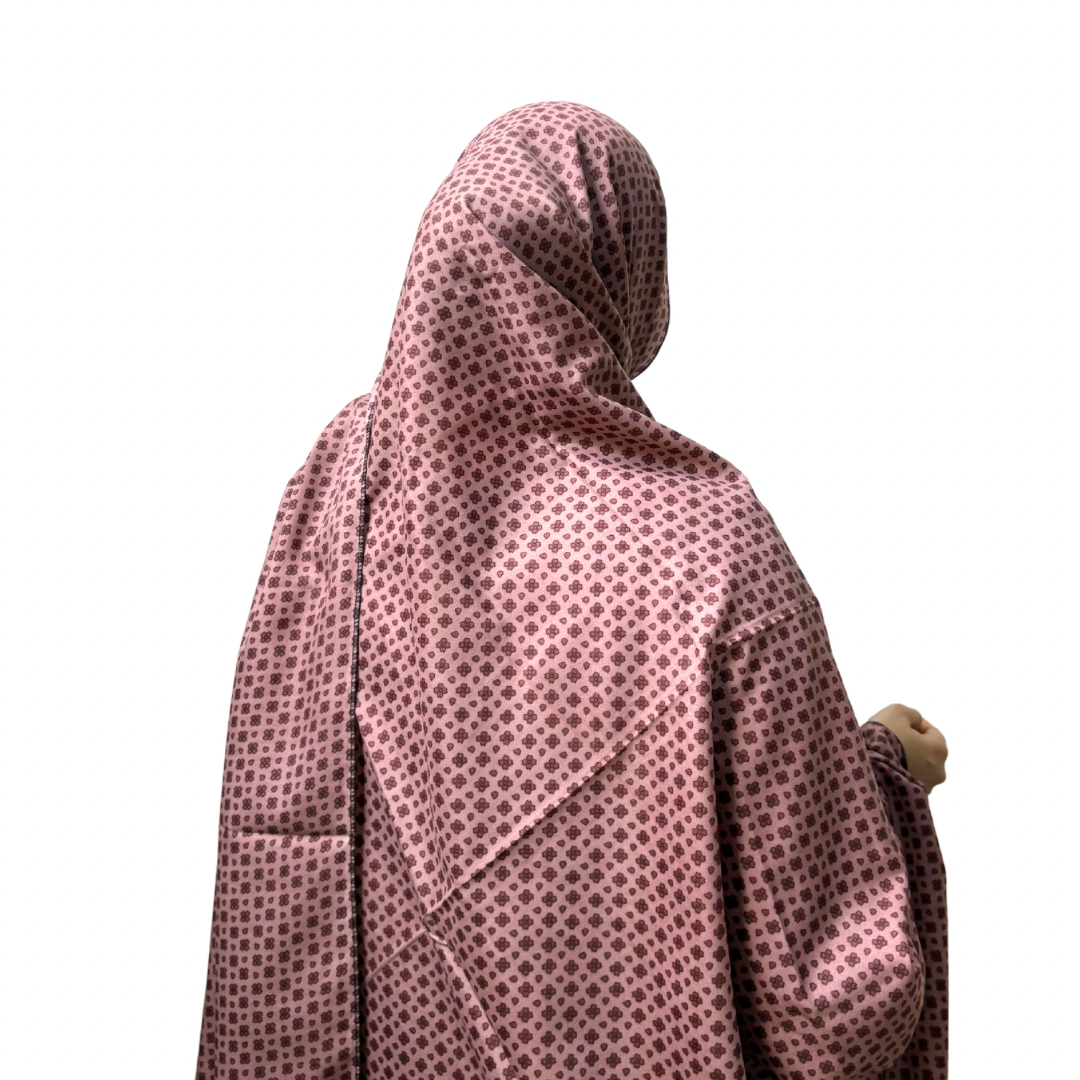 Namaz Chadar Dupatta - Dusty Pink