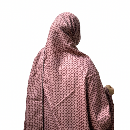 Namaz Chadar Dupatta - Dusty Pink