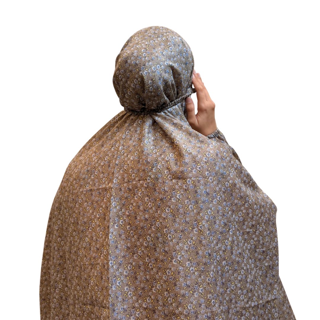 Namaz Chadar - Leafy Grey
