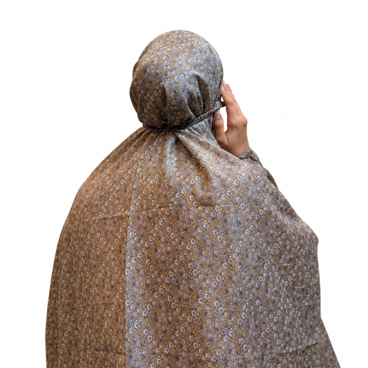 Namaz Chadar - Leafy Grey