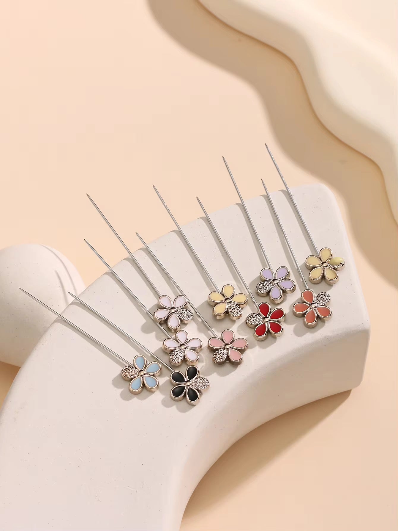 Petal Pins (Pack of 10 Pins)
