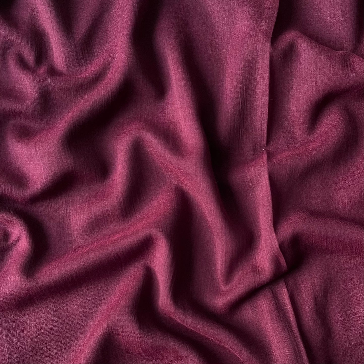 Crinkle Lawn - Maroon