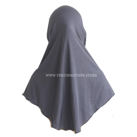 Kids Ready to Wear Scarves - Dark Grey