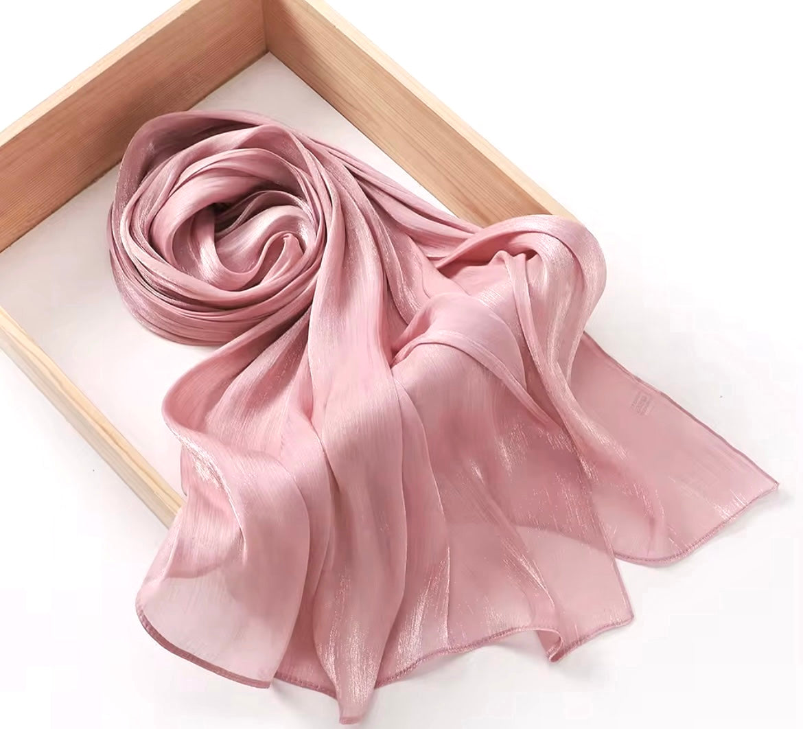 Organza Silk - Baby Pink