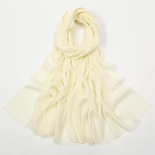 Turkish Lawn Large - Cream White