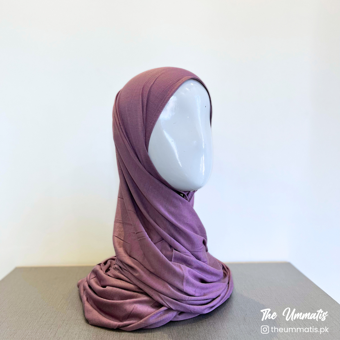Bamboo Jersey Hijab - Lavender