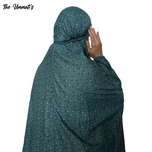 Namaz Chadar - Blooming Teal