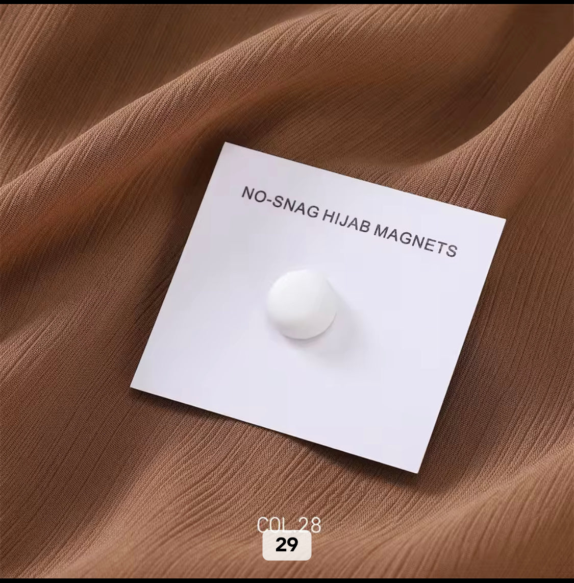 Magnetic Pins - Matte Round