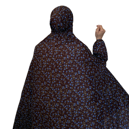 Namaz Chadar - Brown Florals