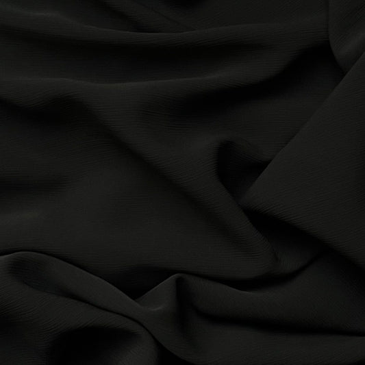 Crepe Georgette - Black