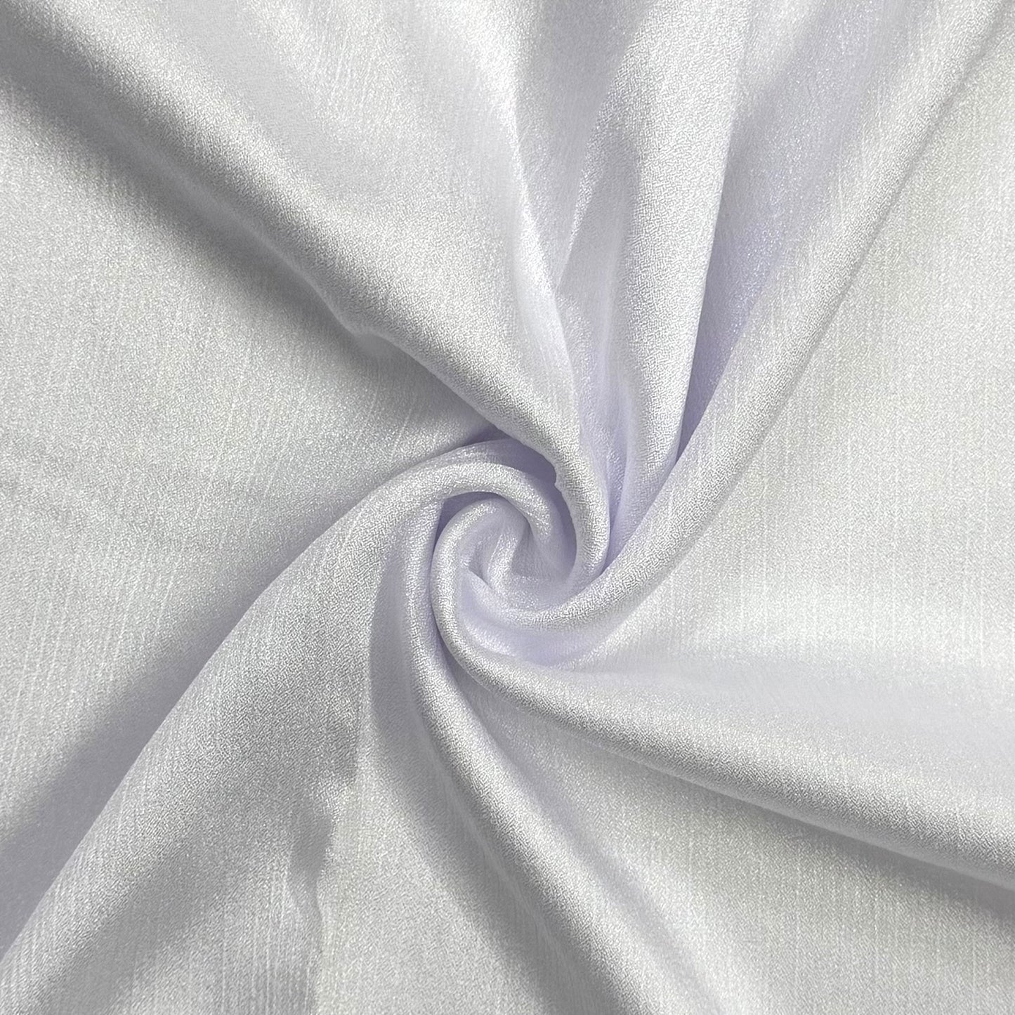 Crinkle Silk - White Opal