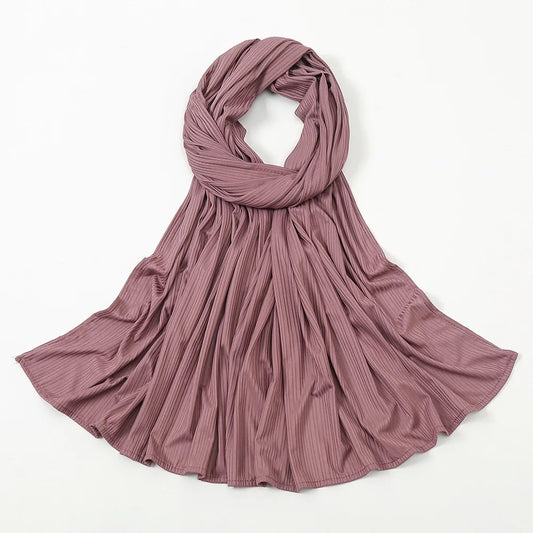 Ribbed Jersey - Tea Pink