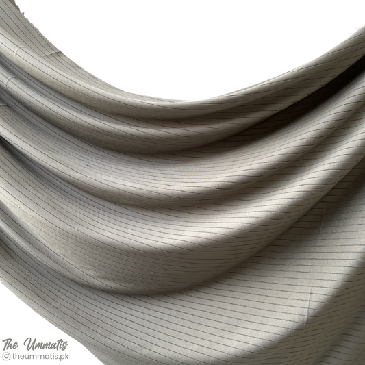Linear Rib Jersey - Sage