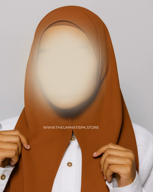 Instant Magnet Hijab - Ginger