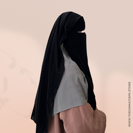 Double layer Niqab