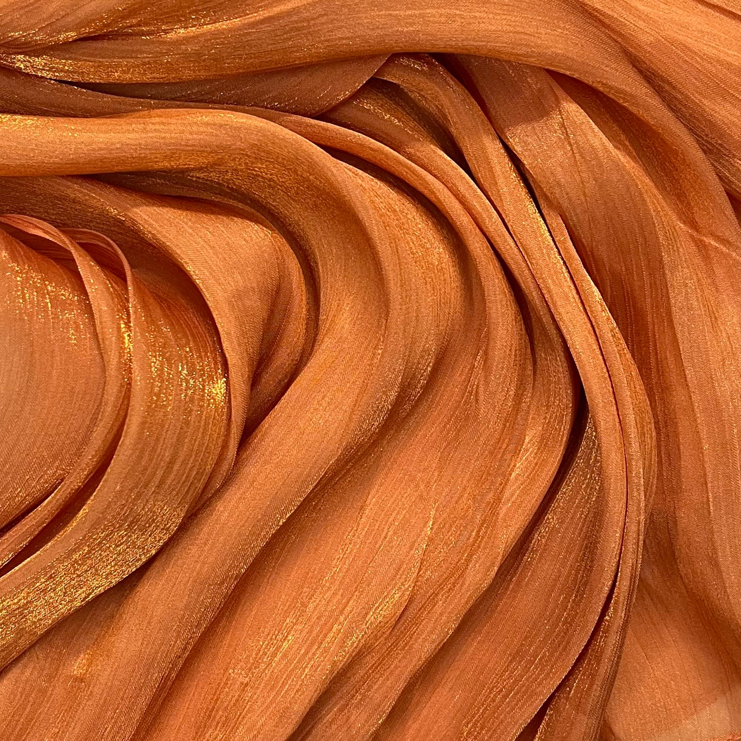 Organza Silk - Orange