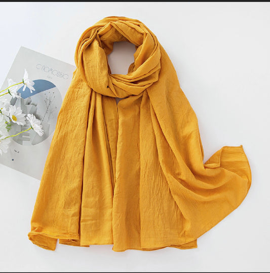 Crush Cotton - Yellow