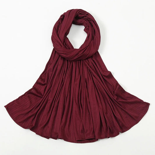 Ribbed Jersey - Deep Red