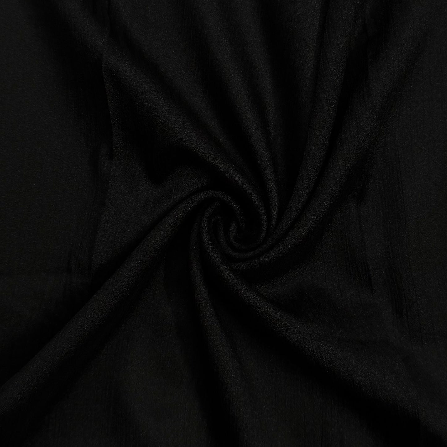 Crinkle Silk - Black