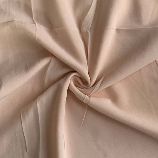 Chiffon Georgette - Beige White