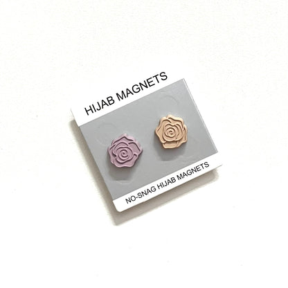 Rose Magnetic Pins (2 Pair)