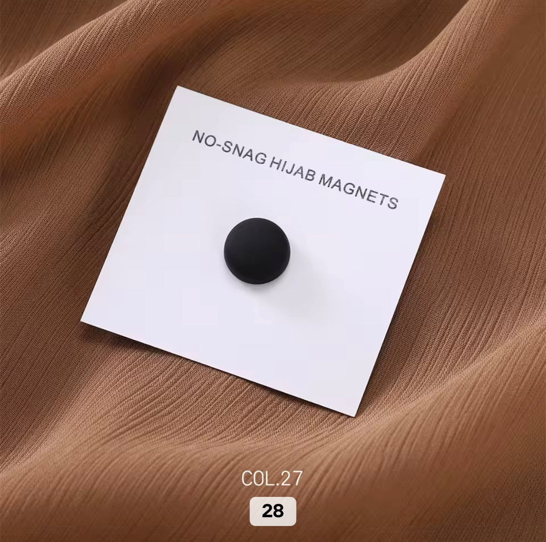 Magnetic Pins - Matte Round