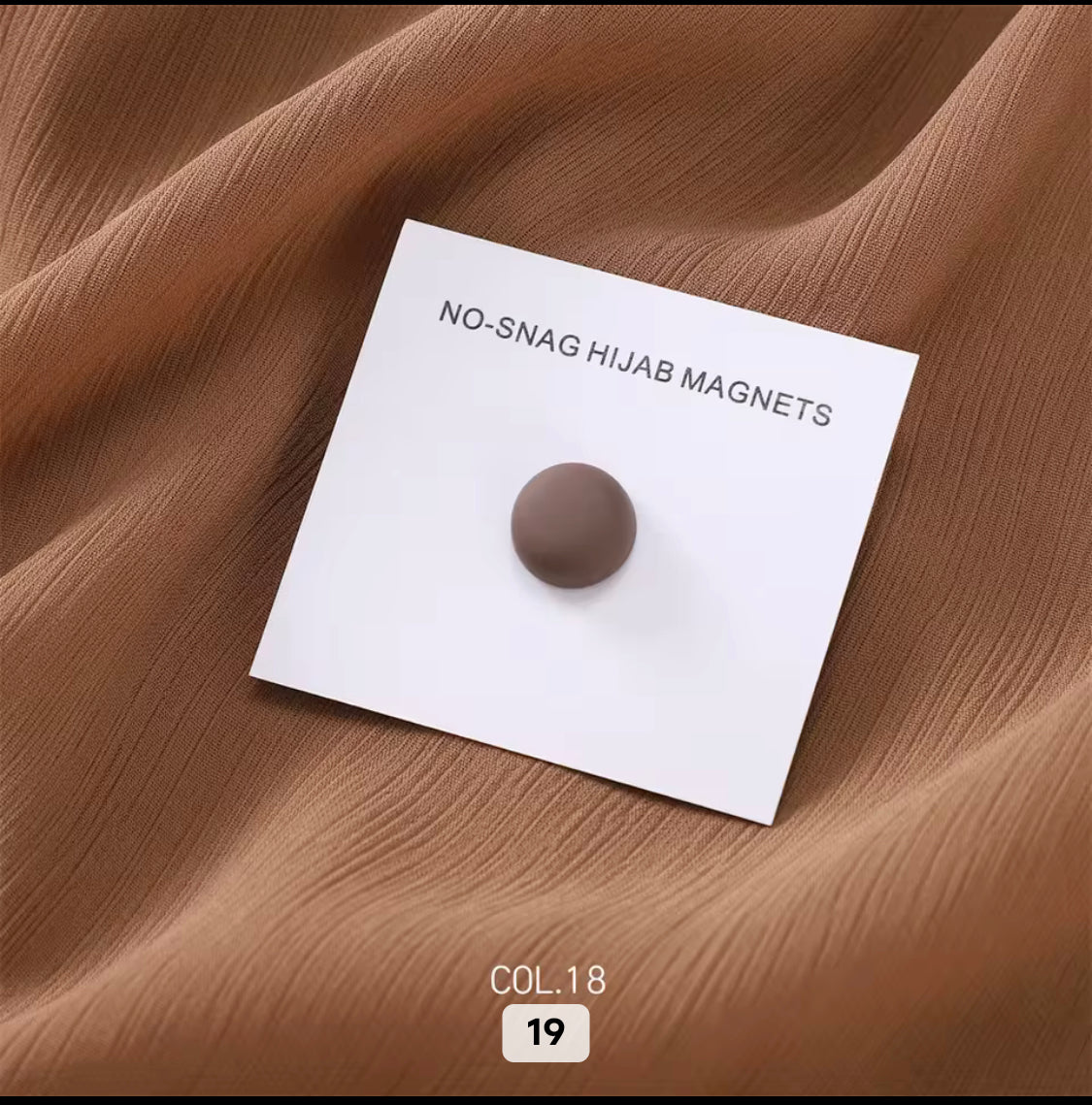 Magnetic Pins - Matte Round