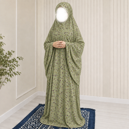 Kids Namaz Chadar - Meadow Sage