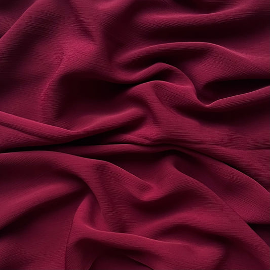 Crepe Georgette - Maroon
