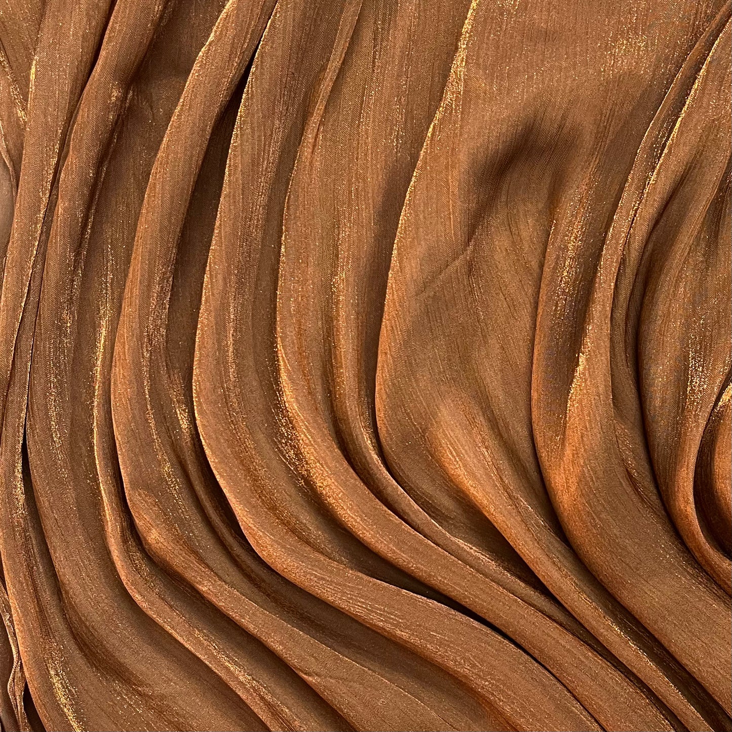 Organza Silk - Bronze
