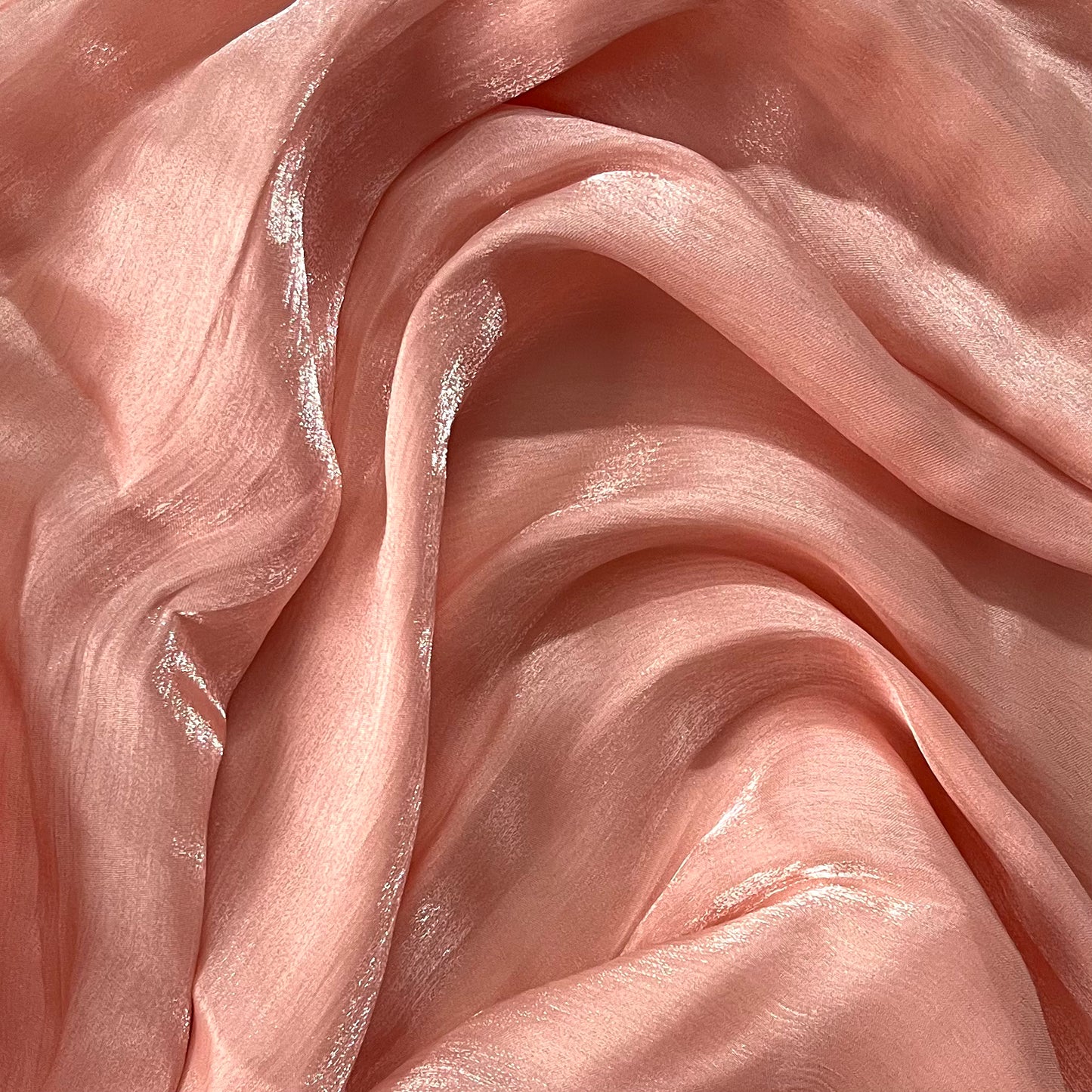 Organza Silk - Peachy