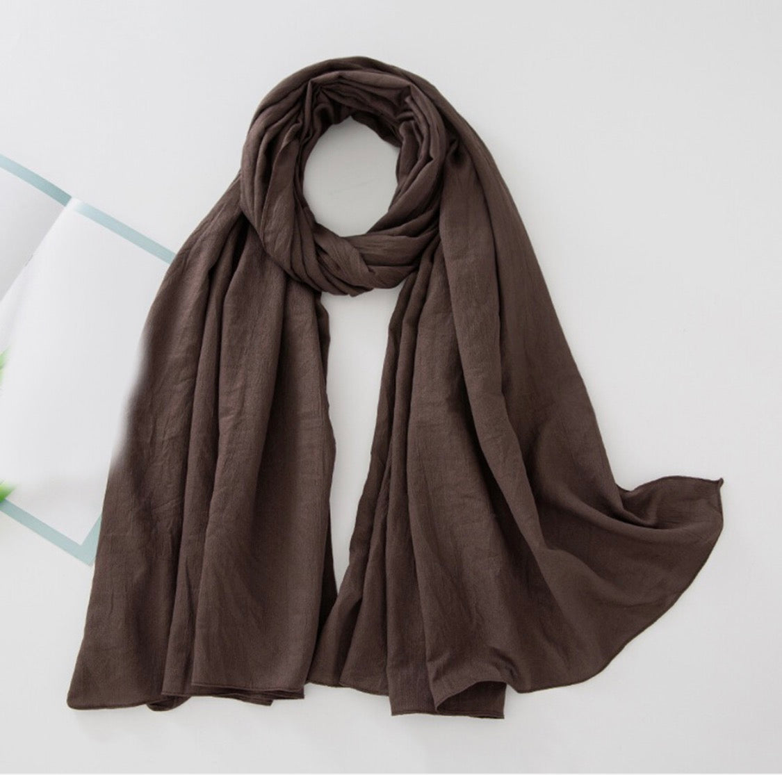 Crush Cotton - Dark Brown