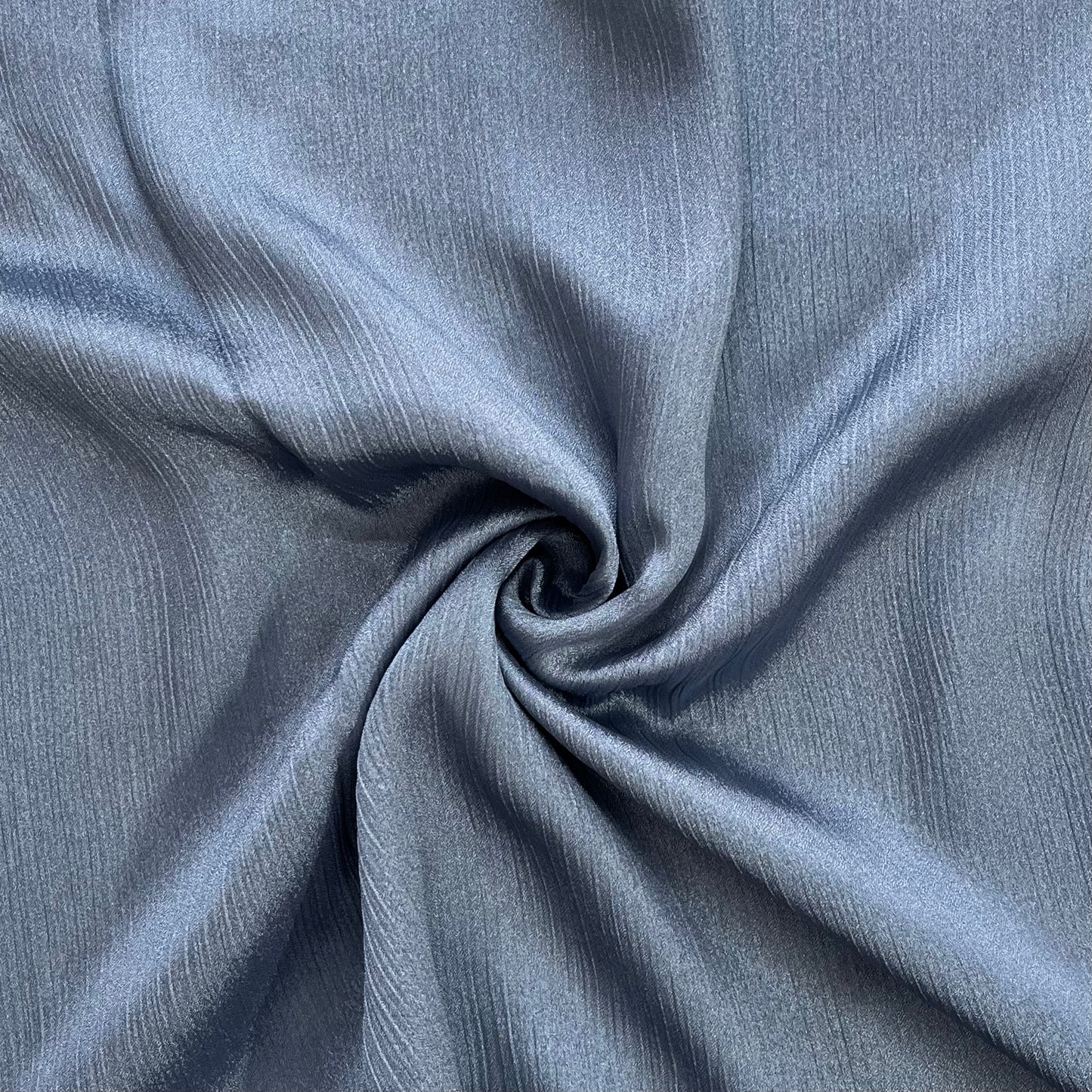 Crinkle Silk - Blue Grey
