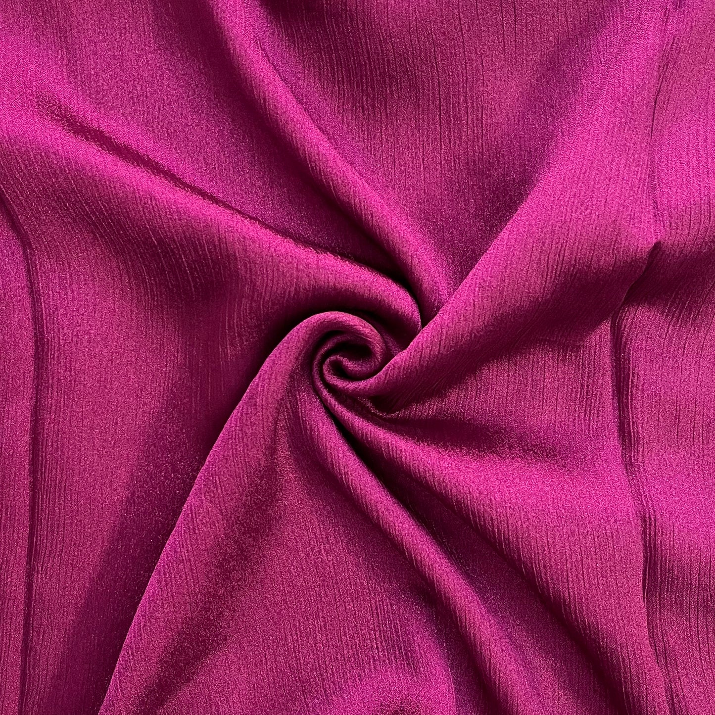 Crinkle Silk - Fuchsia
