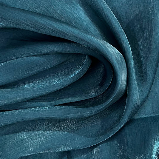 Organza Silk - Zinc