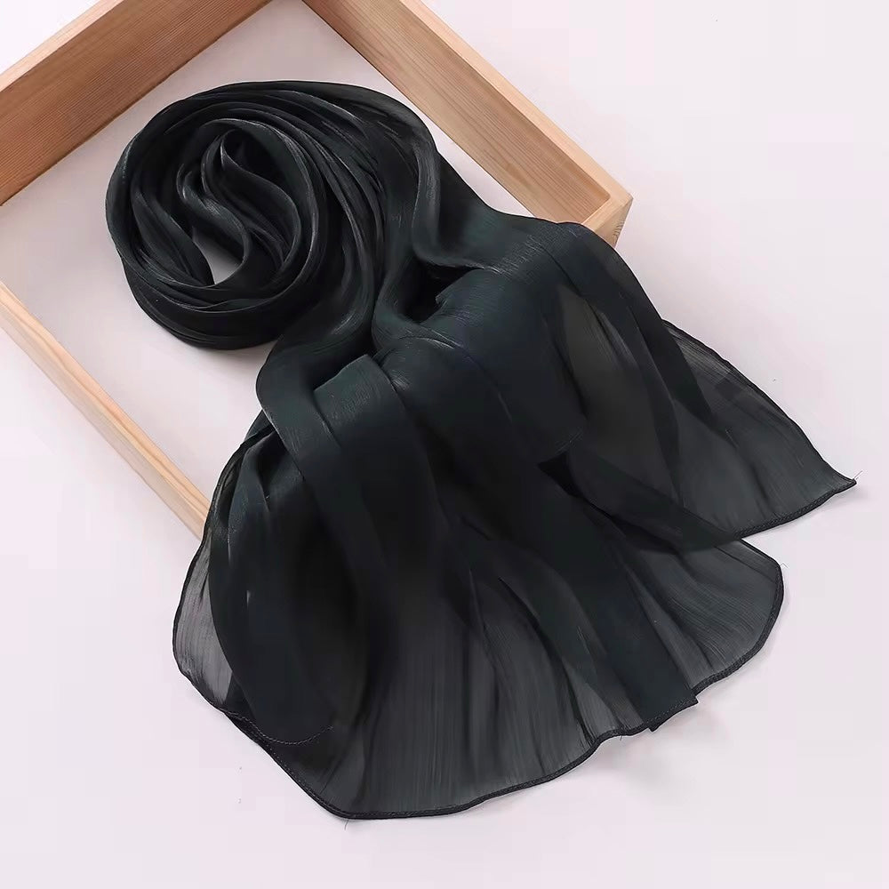 Organza Silk - Dark Forest