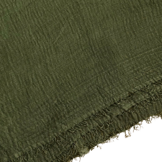 Cotton Crimps - Olive Green
