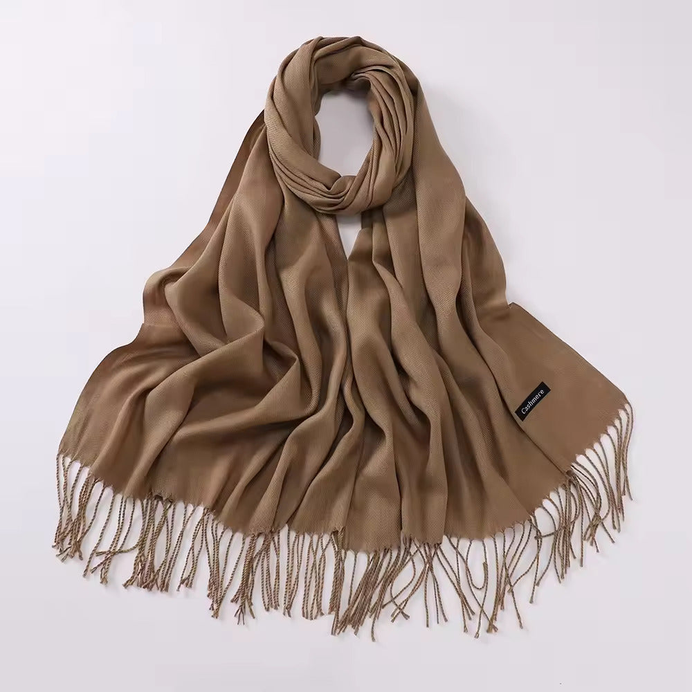 Cashmere Pashmina - Cocoa