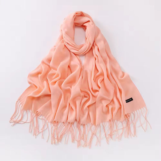 Cashmere Pashmina - Peach